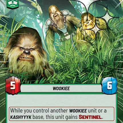 Wookiee Rangers (652) (Hyperspace Foil) (652) [Homeworlds]