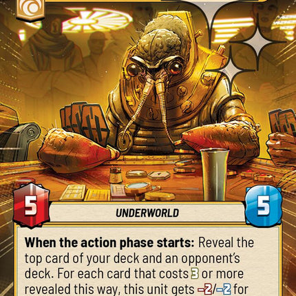 Therm Scissorpunch - Boastful Gambler (733) (Hyperspace Foil) (733) [Homeworlds]