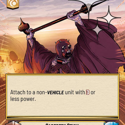 Gaderffii Stick (745) (Hyperspace Foil) (745) [Homeworlds]