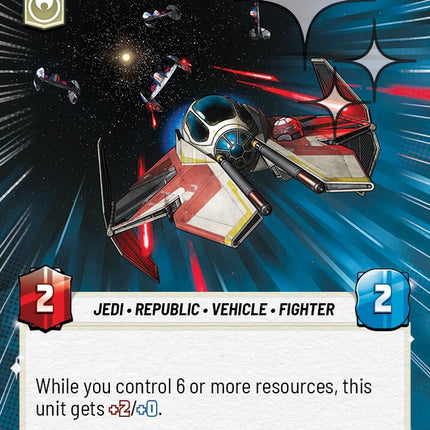 Jedi Interceptor (766) (Hyperspace Foil) (766) [Homeworlds]