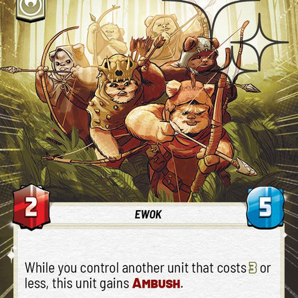 Ewok Archers (767) (Hyperspace Foil) (767) [Homeworlds]