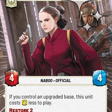 Queen Amidala - Retaking Theed (770) (Hyperspace Foil) (770) [Homeworlds]