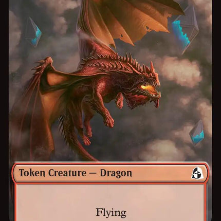 Dragon // Forest Tentacle Double-Sided Token [Reality Fracture Tokens]