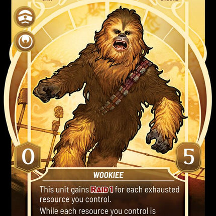 Chewbacca - Resourceful Wookiee (811) (Prestige) (811) [Homeworlds]