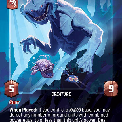 Sando Aqua Monster (826) (Prestige) (826) [Homeworlds]