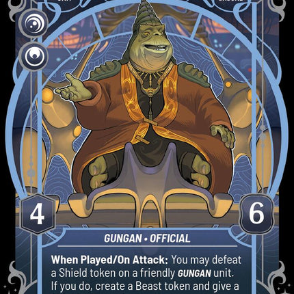 Boss Nass - Otoh Gunga Boss (855) (Prestige Foil) (855) [Homeworlds]