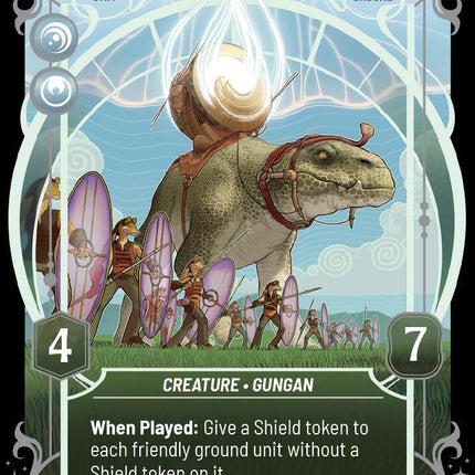 Fambaa Shield Team (856) (Prestige Foil) (856) [Homeworlds]
