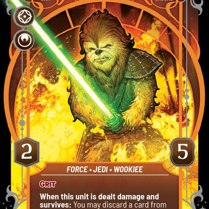 Gungi - Fighting for Kashyyyk (867) (Prestige Foil) (867) [Homeworlds]
