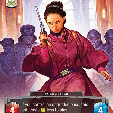 Queen Amidala - Retaking Theed (896) (Prestige Foil) (896) [Homeworlds]