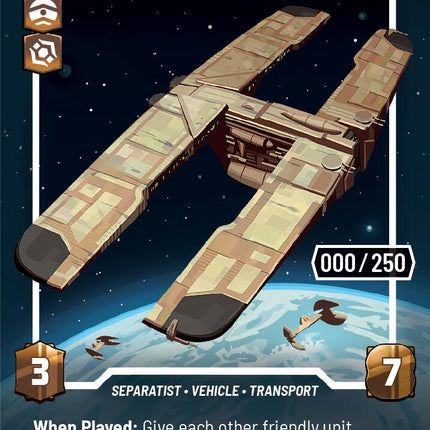 Invasion Lander (923) (Serialized) (923) [Homeworlds]