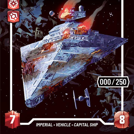 Battle-Scarred Destroyer (925) (Serialized) (925) [Homeworlds]