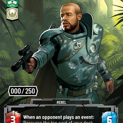 Saw Gerrera - Shadowlands Insurgent (941) (Serialized) (941) [Homeworlds]