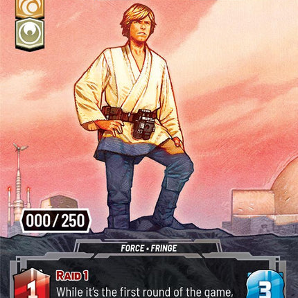 Luke Skywalker - Dreaming Farmboy (943) (Serialized) (943) [Homeworlds]