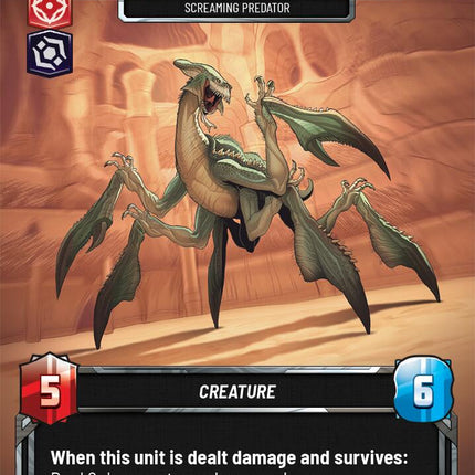 Arena Acklay - Screaming Predator (10) (10) [Homeworlds: Weekly Play]