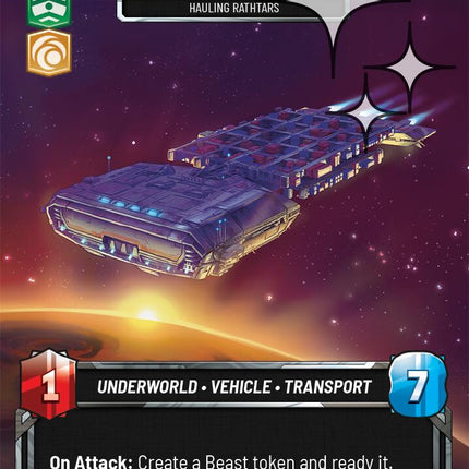 Eravana - Hauling Rathtars (21) (Foil) (21) [Homeworlds: Weekly Play]