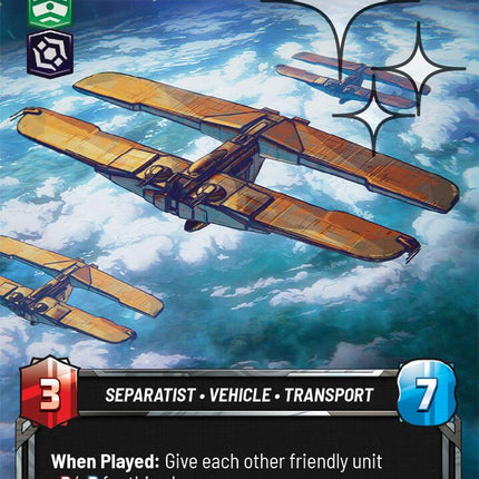 Invasion Lander (27) (Foil) (27) [Homeworlds: Weekly Play]