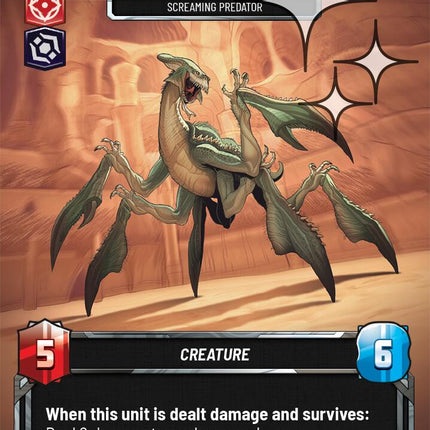 Arena Acklay - Screaming Predator (30) (Foil) (30) [Homeworlds: Weekly Play]