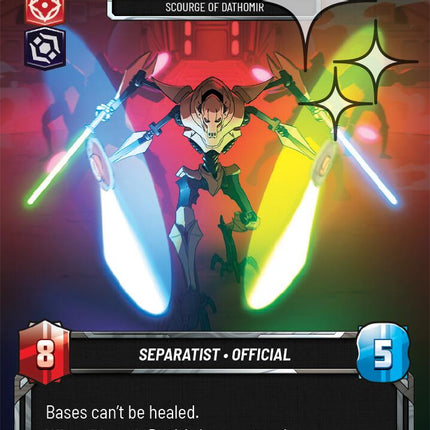 General Grievous - Scourge of Dathomir (31) (Foil) (31) [Homeworlds: Weekly Play]