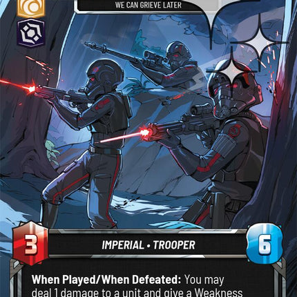 Inferno Squad - We Can Grieve Later (35) (Foil) (35) [Homeworlds: Weekly Play]
