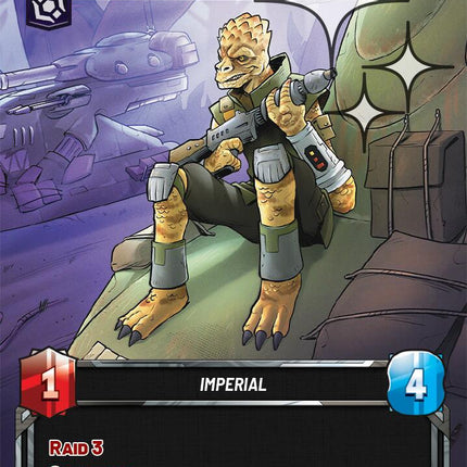 Trandoshan Collaborator (40) (Foil) (40) [Homeworlds: Weekly Play]