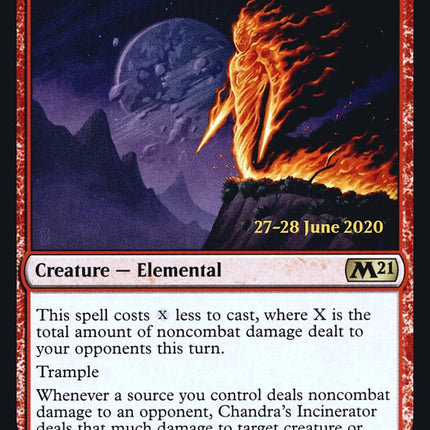 Chandra's Incinerator [Core Set 2021 Prerelease Promos]