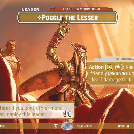 Poggle the Lesser - Let the Executions Begin (794) (Showcase) (794) [Homeworlds]