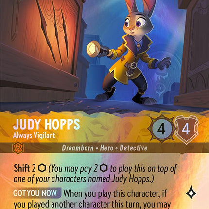 Judy Hopps - Always Vigilant (Epic) (206/204) [Hyperia City]