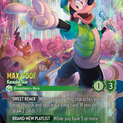 Max Goof - Karaoke Star (Enchanted) (229/204) [Hyperia City]