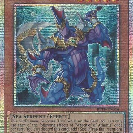 Warchief of Atlantis (Starlight Rare) [BETB-EN014] Starlight Rare