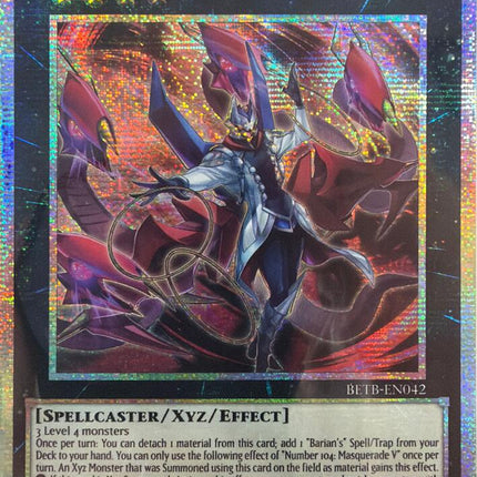 Number 104: Masquerade V (Starlight Rare) [BETB-EN042] Starlight Rare