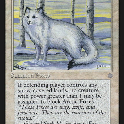 Arctic Foxes [Ice Age]
