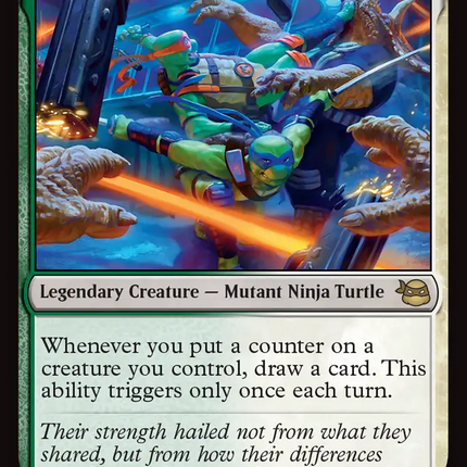 Mikey & Leo, Chaos & Order [Teenage Mutant Ninja Turtles]