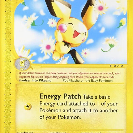 Pichu (58/165) (2002 E3 Promo) [Miscellaneous Cards]