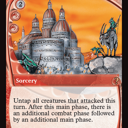Relentless Assault (Future Sight) [Mystery Booster 2]