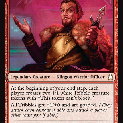 Koloth, Tribble Hunter [Star Trek Commander]