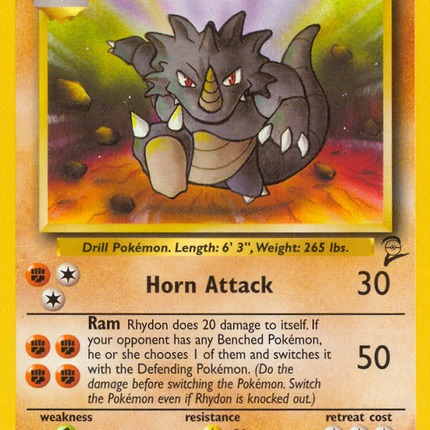 Rhydon (59/130) [Base Set 2]