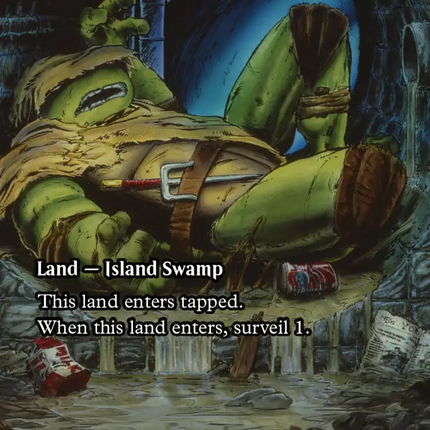 Undercity Sewers (Borderless) [Teenage Mutant Ninja Turtles Eternal-Legal]