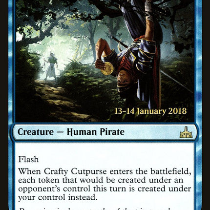 Crafty Cutpurse [Rivals of Ixalan Prerelease Promos]