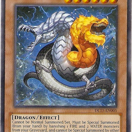 Frost and Flame Dragon (Green) [DL15-EN005] Rare