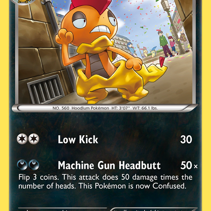 Scrafty (67/111) [XY: Furious Fists]