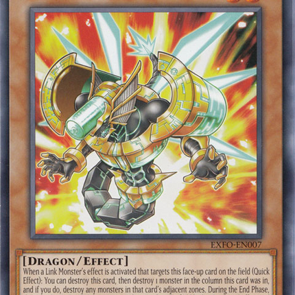 Shelrokket Dragon [EXFO-EN007] Rare