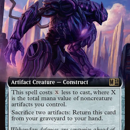 Metalwork Colossus (Extended Art) [Marvel Super Heroes Commander]