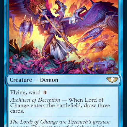 Lord of Change (Surge Foil) [Warhammer 40,000]