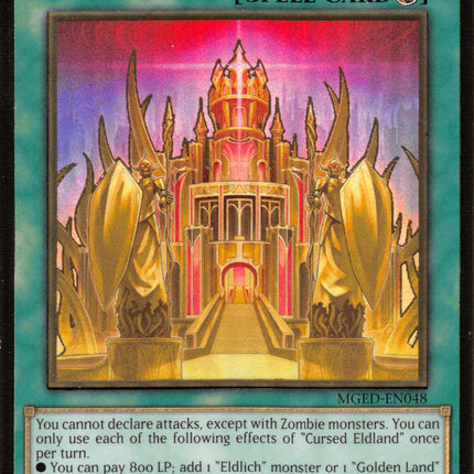Cursed Eldland [MGED-EN048] Gold Rare