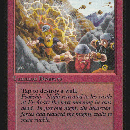 Dwarven Demolition Team [Alpha Edition]