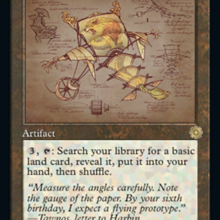 Journeyer's Kite (Retro Schematic) [The Brothers' War Retro Artifacts]