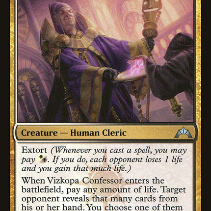 Vizkopa Confessor [Gatecrash]