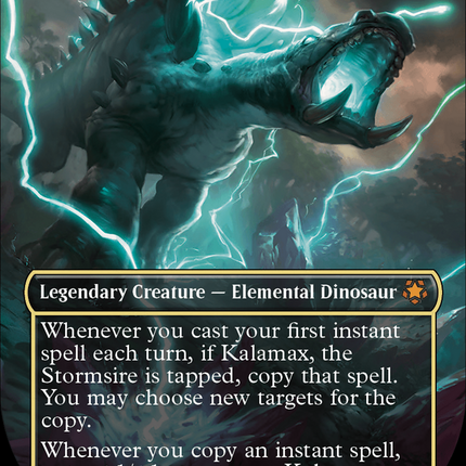 Kalamax, the Stormsire (Borderless) [The Lost Caverns of Ixalan Special Guests]