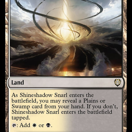 Shineshadow Snarl [Phyrexia: All Will Be One Commander]