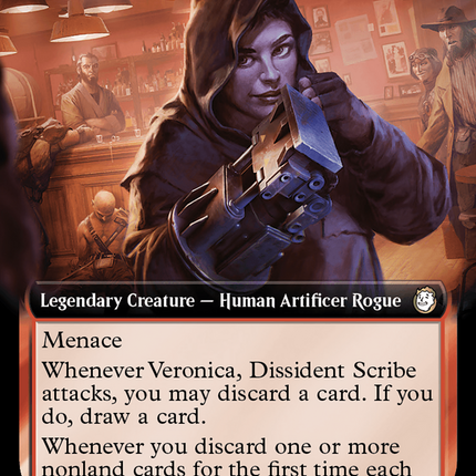 Veronica, Dissident Scribe (Extended Art) [Fallout]